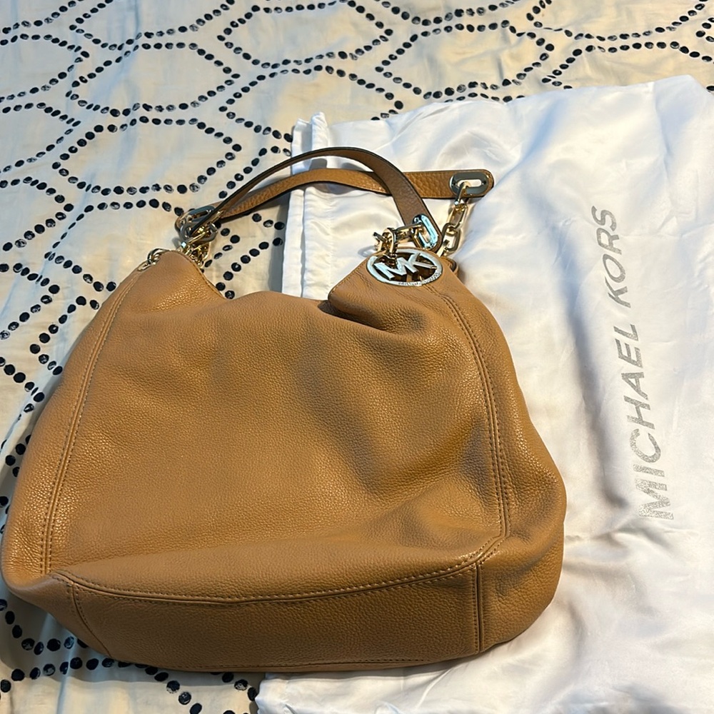 Michael Kors Fulton Bag, Tan